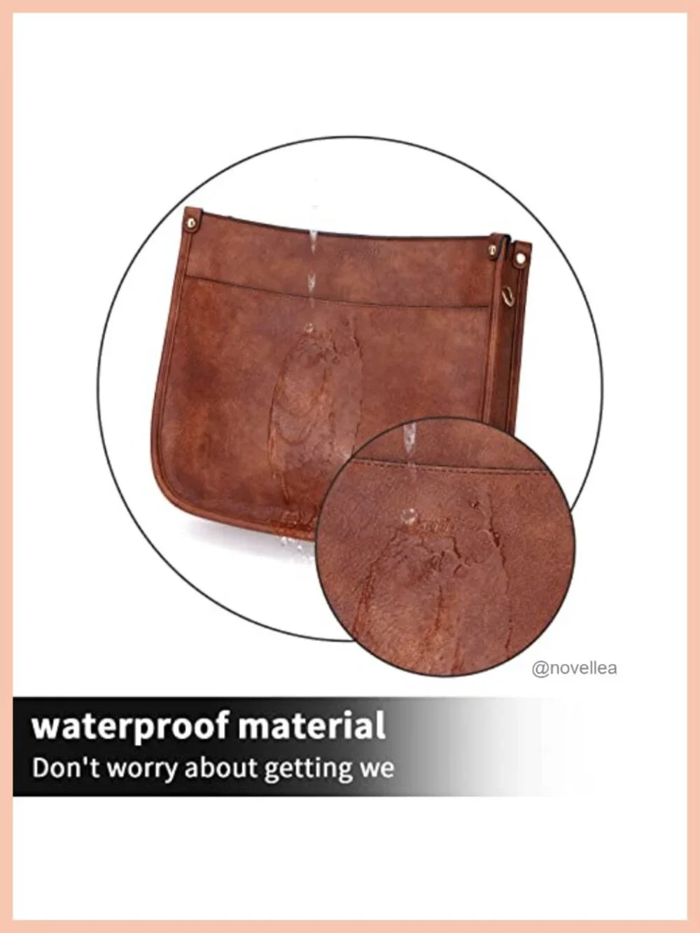 Trendy Vegan Leather Hobo Crossbody Bag with 2 Adjustable Straps